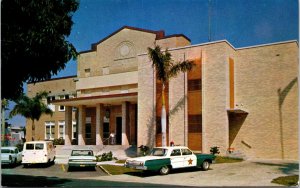 VINTAGE POSTCARD CHARLOTTE COUNTY COURT HOUSE PUNTA GORDA FLORIDA LATE 1960s