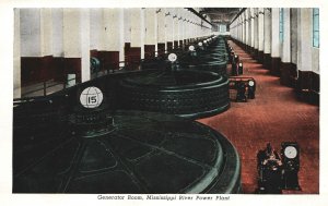 SOFT PICTURE CARDS GENERATOR ROOM & KEOKUK POWER HOUSE DULUTH MINNESOTA