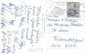 B69938 Hohenkurort semmering badenderg   austria