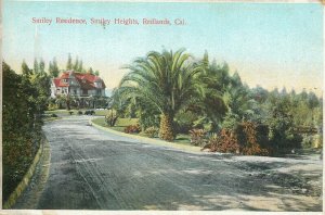 United States Smiley Residence Redlands California postcard 