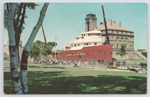 Transportation~Ships~Soo Locks~Sault Ste Marie MI~The Joseph H Thompson~Vtg PC
