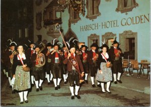 Postcard Austria Tirol - Kitzbuhel Town Music - band