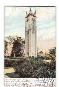 Hartford Connecticut CT Postcard 1907 Keney Tower