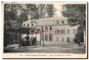 Old Postcard Charbonnieres Les Bains Old Spa Establishment