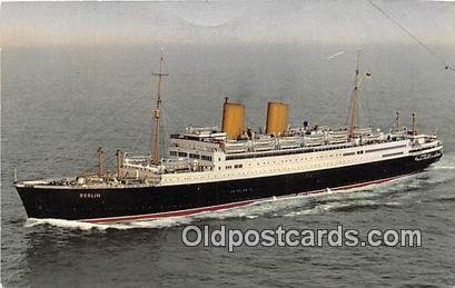 MS Berlin Norddeutscher Lloyd Bremen Ship Unused 