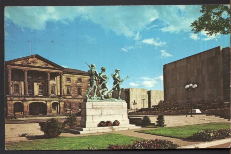 Prince Edward Island CHARLOTTETOWN War Memorial and Province House - pm - Chrome