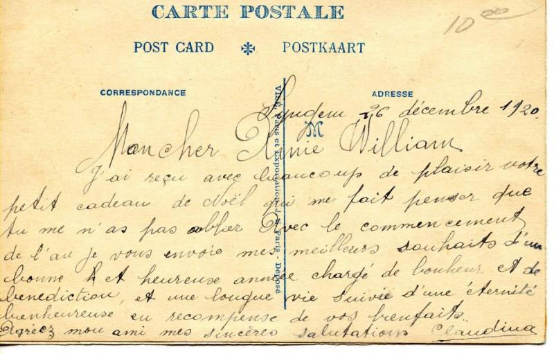 Embroidered Silk  - Bonne Annee