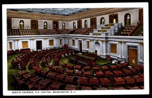 DC WASHINGTON Senate Chamber, U.S. Capitol Pub by B.S. Reynolds Co. - WB