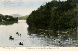 NH - Hanover. Connecticut River, Boating