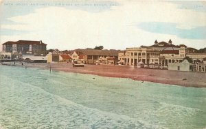 Postcard California C-1910 Beautiful ocean beach scene Benham Indian  23-245