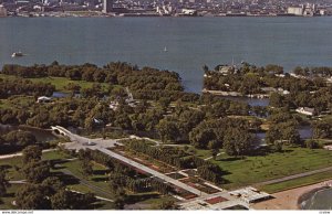 TORONTO, Ontario, 1950-1960s; Centre Island Aerial View