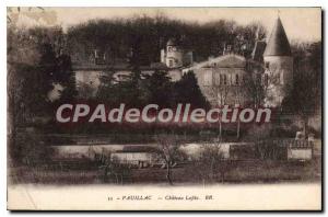 Old Postcard Pauillac Chateau Lafite
