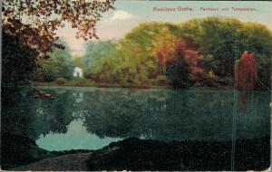 Germany Residenz Gotha Parkteich und Tempelchen 02.93