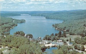 US4 US New Hampshire Newbury Harbor Lake Sunapee aerial view 1979