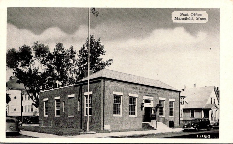 Massachusetts Mansfield Post Office Dexter Press