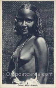 Costumi Africa Orientale African Nude Unused 