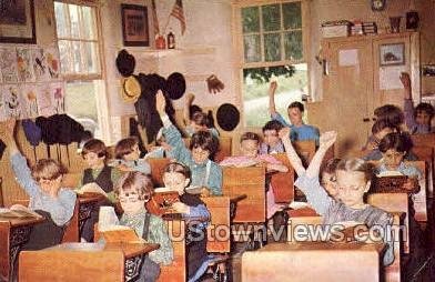Amish Children at School - Dutch Country, Pennsylvania