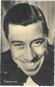 RPPC Fernandel French Actor Died 1971