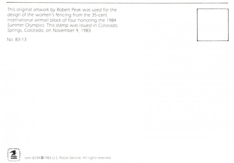 Olympics Fencing BIN