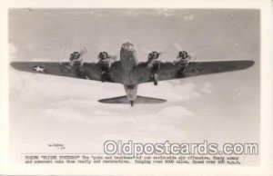 Boeing Flying Fortress, Airplane, Aircraft, Boeing Flying Fortress Unused 