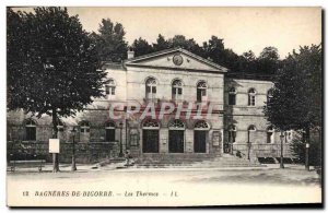 Old Postcard Bagneres de Bigorre Les Thermes