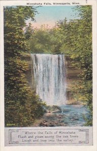 Minnesota Minneapolis Minnehaha Falls 1934