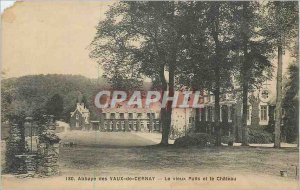 Old Postcard Vaux-de-Cernay Abbey Old Pit and the Chateau