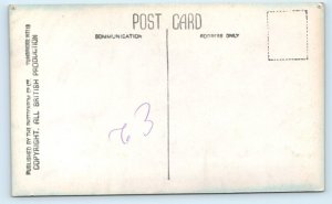 RPPC LICHFIELD Cathedral interior UK Postcard