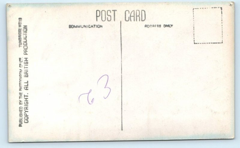 RPPC LICHFIELD Cathedral interior UK Postcard