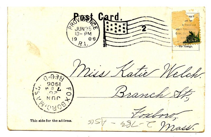 RI - Providence. Public Library *HOLD-TO-LIGHT*    (creases)