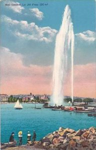 Switzerland Geneve Le Jet d'eau