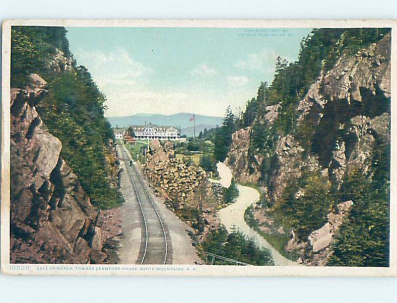 Train Track To Crawford House Hotel White Mountains New Hampshire NH hs9055