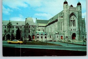 Saint-Michel Cathedral, Archbishop's Palace, Sherbrooke, Quebec, 1988 Postcard