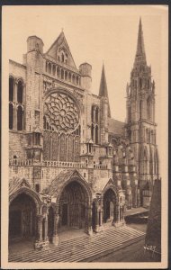 France Postcard - Chartres - Le Portail Nord Et La Fleche  5229