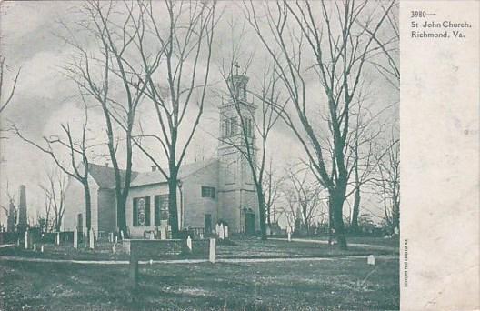 Virginia Richmond Saint John Church 1909