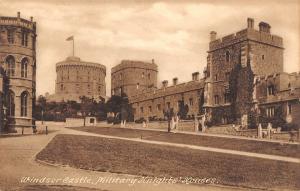 BR80473 military knights houses  windsor castle   uk