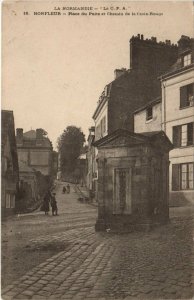 CPA La Normandie HONFLEUR Place du Puits et Chemin de la Corix-Rouge (140677)