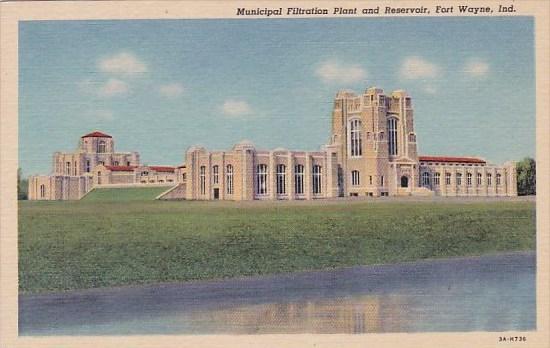 Indiana Fort Wayne Municipal Filtration Plant And Reservoir