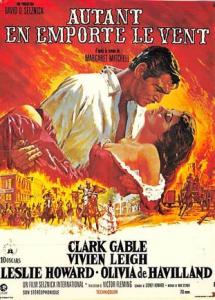 Gone With the Wind Movie Poster Postcard