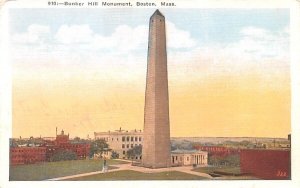Bunker Hill Monument in Boston, Massachusetts