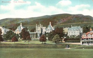 Vintage Postcard Malvern The College School House Building Pennsylvania PA