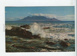 442306 South Africa Cape Town Table mountain tourist advertising Old postcard