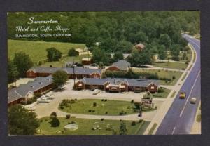 SC Aerial SUMMERTON MOTEL COFFEE SHOP South Carolina --