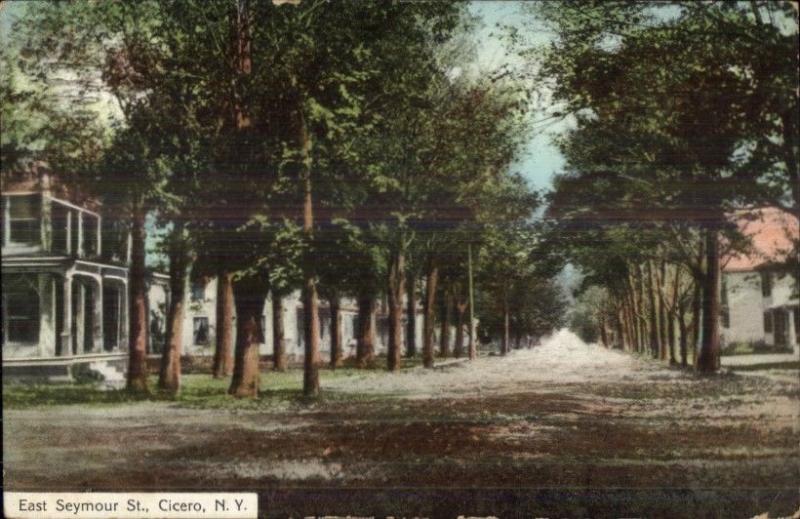 Cicero NY East Seymour St. c1910 Postcard