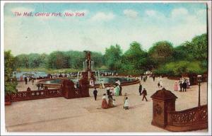 the Mall, Central Park, NYC