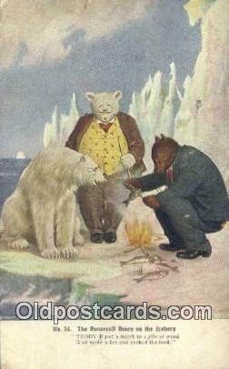 No. 14 The Roosevelt Bears E Stern Co. (First Series, 1906), Bear Postcard Be...