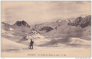 MODANE, Savoie, France, 1900-1910's; La Combe Des Roches En Hiver