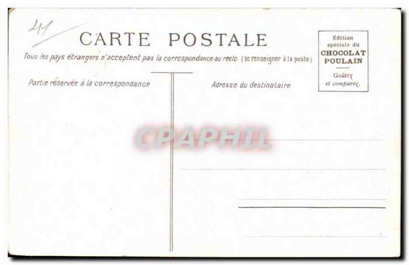 Old Postcard Chateau Cheverus 17th