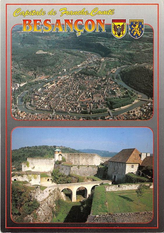 B51022 Besancon La Boucle interieur de la citadelle multi vues  france