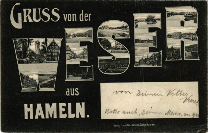 CPA AK Hameln- souvenir GERMANY (1004038)